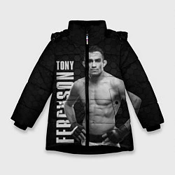 Куртка зимняя для девочки EL CUCUY Tony Ferguson, цвет: 3D-черный
