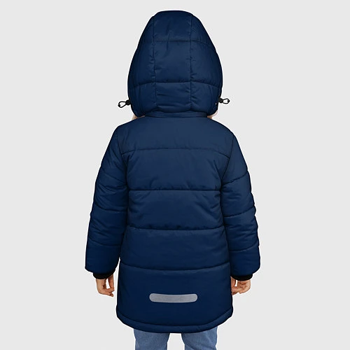 Зимняя куртка для девочки Ufo / 3D-Черный – фото 4
