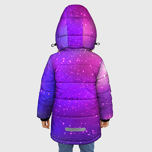 Зимняя куртка для девочки BRAWL STARS SANDY / 3D-Черный – фото 4