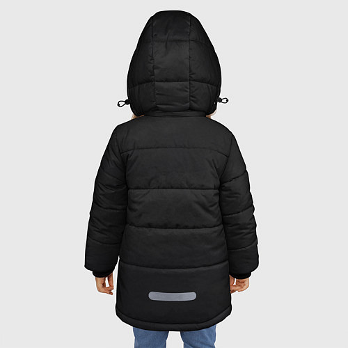 Зимняя куртка для девочки Manny Pacquiao / 3D-Черный – фото 4