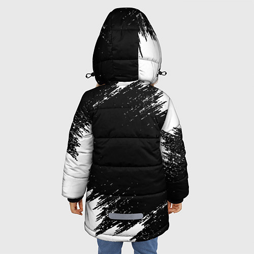 Зимняя куртка для девочки DEVIL MAY CRY DMC / 3D-Черный – фото 4