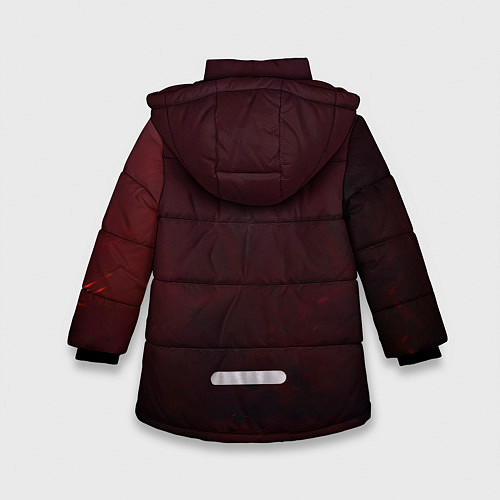 Зимняя куртка для девочки Танджиро Камадо / 3D-Светло-серый – фото 2