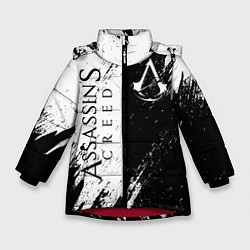Куртка зимняя для девочки ASSASSIN'S CREED, цвет: 3D-красный