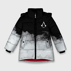 Куртка зимняя для девочки Assassin??s Creed, цвет: 3D-красный