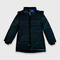 Зимняя куртка для девочки Modern Geometry
