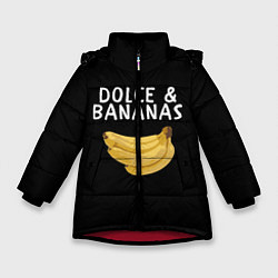 Зимняя куртка для девочки Dolce and Bananas