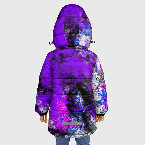 Зимняя куртка для девочки BILLIE ELLISH / 3D-Черный – фото 4