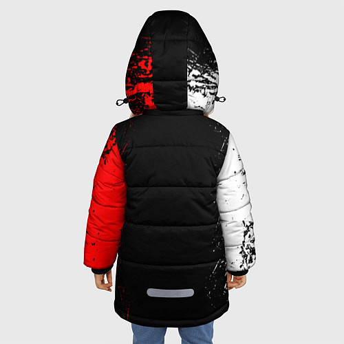 Зимняя куртка для девочки RESIDENT EVIL UMBRELLA / 3D-Черный – фото 4