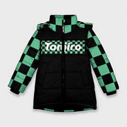 Куртка зимняя для девочки TANJIRO, цвет: 3D-черный