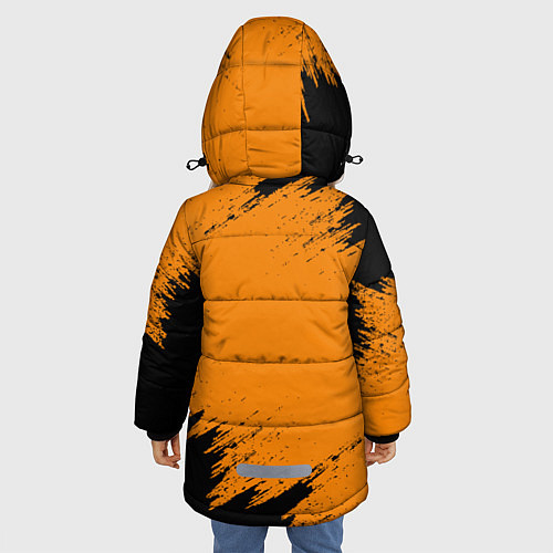 Зимняя куртка для девочки HALF-LIFE / 3D-Черный – фото 4