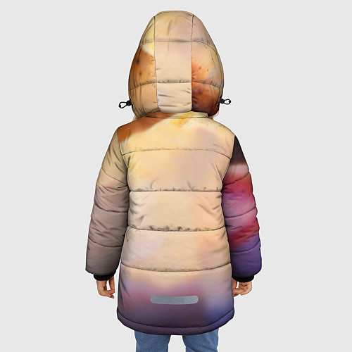 Зимняя куртка для девочки DOCTOR WHO / 3D-Черный – фото 4