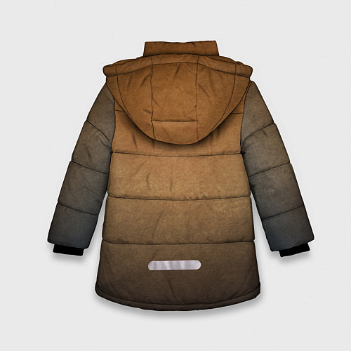 Зимняя куртка для девочки HALF-LIFE / 3D-Светло-серый – фото 2