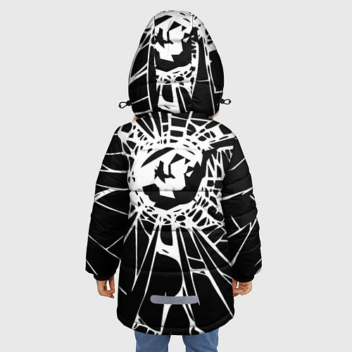 Зимняя куртка для девочки BLACK MIRROR / 3D-Черный – фото 4