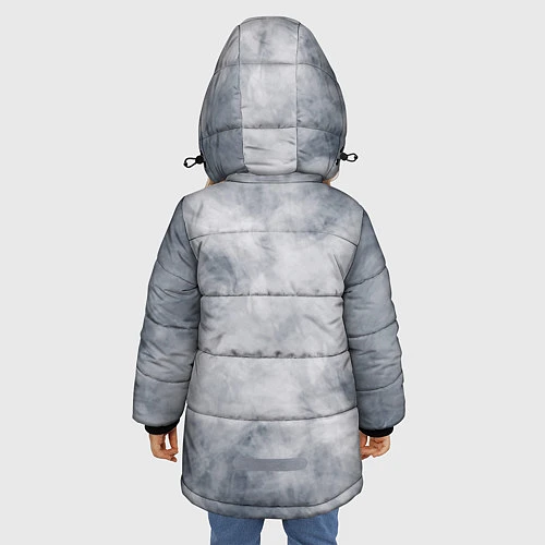 Зимняя куртка для девочки The Offspring / 3D-Черный – фото 4