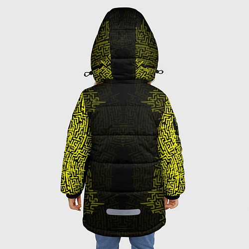 Зимняя куртка для девочки Stalker Oko / 3D-Черный – фото 4