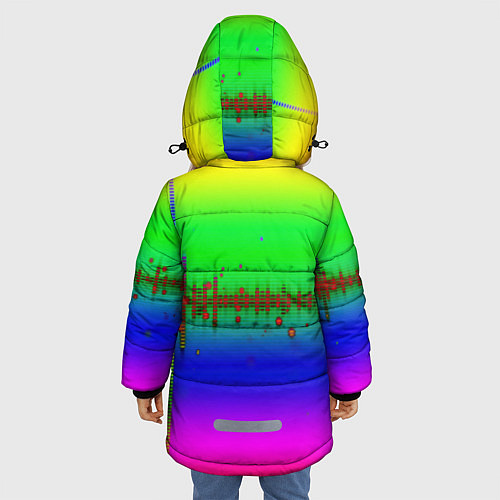 Зимняя куртка для девочки BILLIE ELLISH / 3D-Черный – фото 4