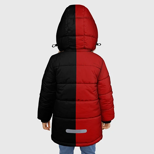 Зимняя куртка для девочки PORSCHE / 3D-Черный – фото 4