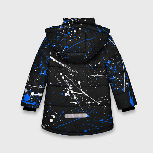 Зимняя куртка для девочки SONIC / 3D-Светло-серый – фото 2