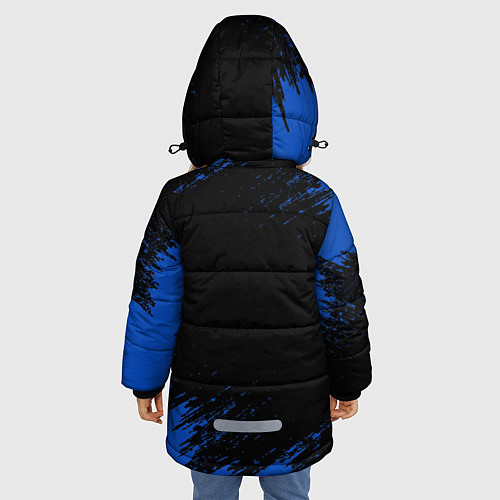Зимняя куртка для девочки SONIC / 3D-Черный – фото 4