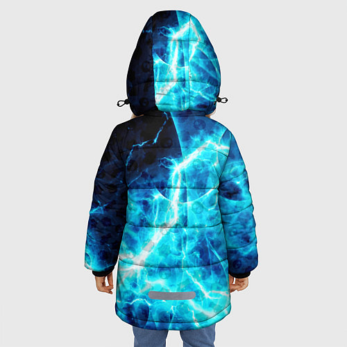 Зимняя куртка для девочки BRAWL STARS:MR P / 3D-Черный – фото 4