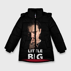 Куртка зимняя для девочки Little Big: Илья Прусикин, цвет: 3D-красный