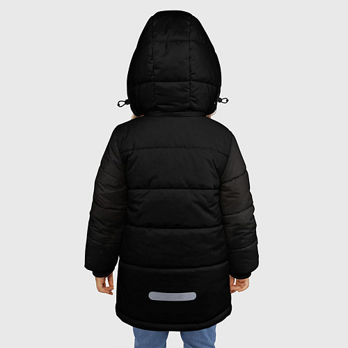 Зимняя куртка для девочки SABATON / 3D-Черный – фото 4