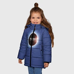 Куртка зимняя для девочки Batle for the sun, цвет: 3D-черный — фото 2