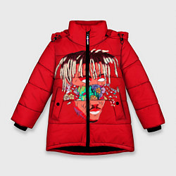 Куртка зимняя для девочки Juice WRLD, цвет: 3D-черный