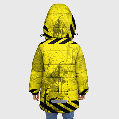 Зимняя куртка для девочки NCoV / 3D-Черный – фото 4