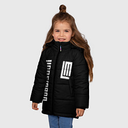 Куртка зимняя для девочки LINDEMANN, цвет: 3D-светло-серый — фото 2
