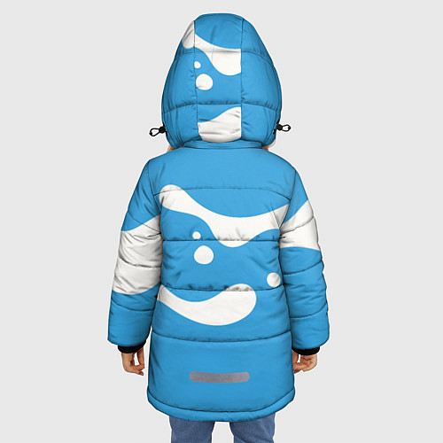 Зимняя куртка для девочки Brawn Stars Spike / 3D-Черный – фото 4