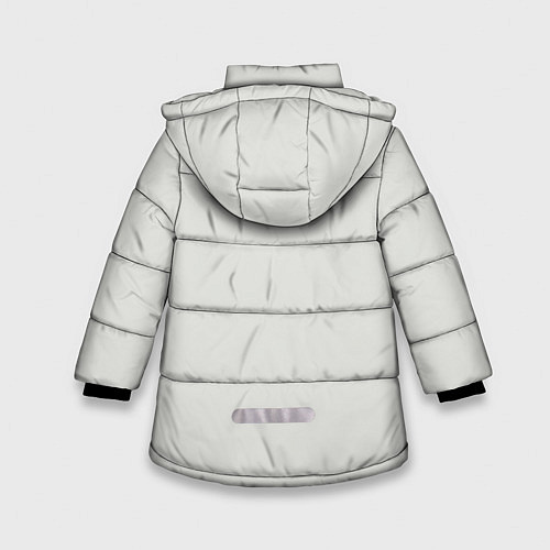 Зимняя куртка для девочки South Park / 3D-Светло-серый – фото 2