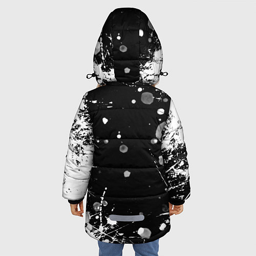 Зимняя куртка для девочки OVERLORD / 3D-Черный – фото 4