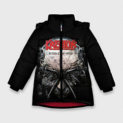 Куртка зимняя для девочки Kreator 3, цвет: 3D-красный
