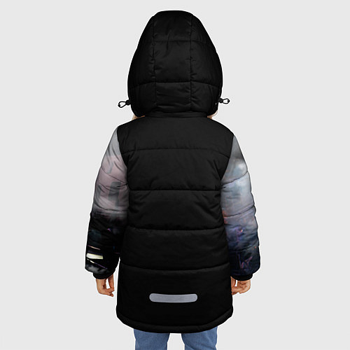Зимняя куртка для девочки RESIDENT EVIL 3 / 3D-Светло-серый – фото 4