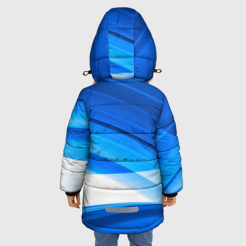 Зимняя куртка для девочки Volkswagen / 3D-Черный – фото 4