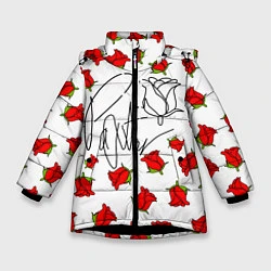 Куртка зимняя для девочки PAYTON, цвет: 3D-черный