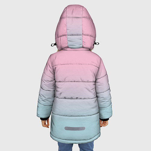 Зимняя куртка для девочки НЕЖНОСТЬ / 3D-Черный – фото 4