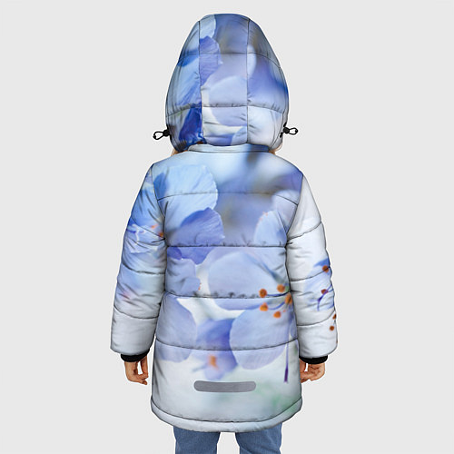 Зимняя куртка для девочки Весна 2020 / 3D-Черный – фото 4