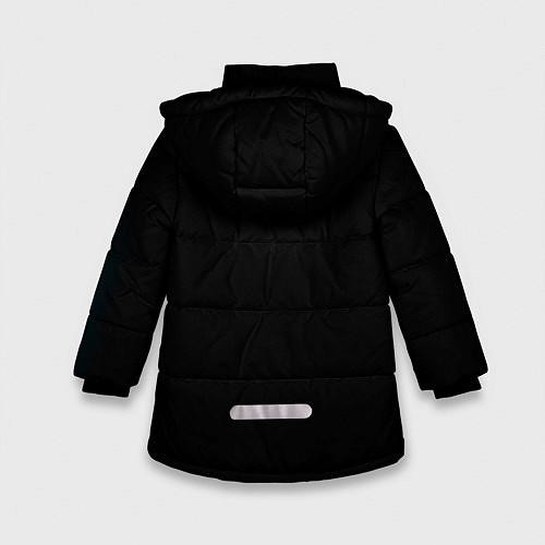Зимняя куртка для девочки PREDATOR / 3D-Светло-серый – фото 2