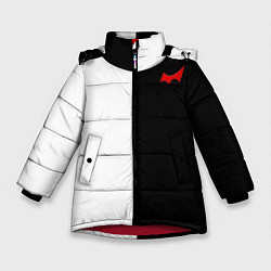 Куртка зимняя для девочки Monokuma, цвет: 3D-красный
