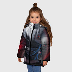 Куртка зимняя для девочки TOKYO GHOUL, цвет: 3D-черный — фото 2