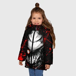 Куртка зимняя для девочки УБИЙЦА ГОБЛИНОВ, цвет: 3D-черный — фото 2