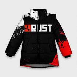 Куртка зимняя для девочки RUST, цвет: 3D-светло-серый