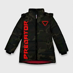 Зимняя куртка для девочки Predator Military