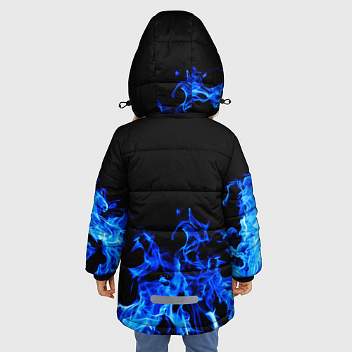 Зимняя куртка для девочки 9 МАЯ / 3D-Черный – фото 4
