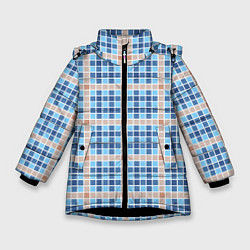 Куртка зимняя для девочки Костюм Тренера, цвет: 3D-черный