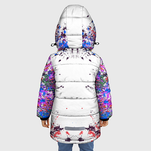 Зимняя куртка для девочки Sakura Spike Brawl Stars / 3D-Черный – фото 4