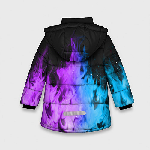 Зимняя куртка для девочки Brawl Stars SPIKE / 3D-Светло-серый – фото 2