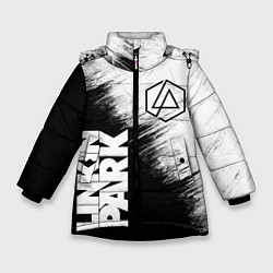 Куртка зимняя для девочки LINKIN PARK 3, цвет: 3D-черный